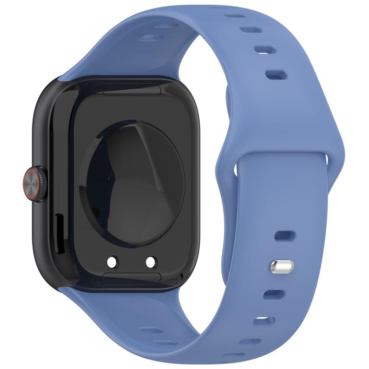 For vivo Watch GT 2 / iQOO Watch GT 2 Solid Solor Reverse Buckle Silicone Watch Strap