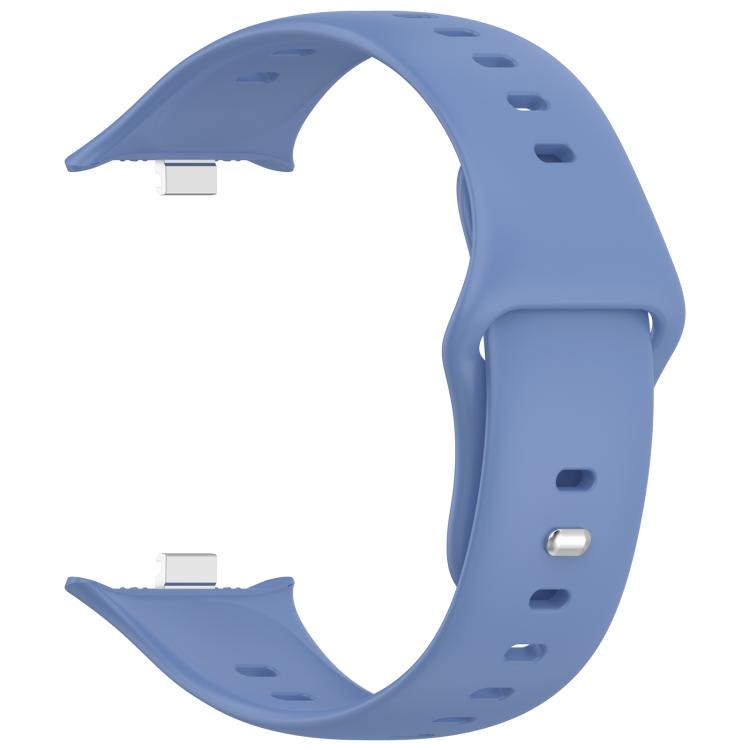 For vivo Watch GT 2 / iQOO Watch GT 2 Solid Solor Reverse Buckle Silicone Watch Strap