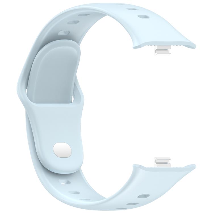 For vivo Watch GT 2 / iQOO Watch GT 2 Solid Solor Reverse Buckle Silicone Watch Strap