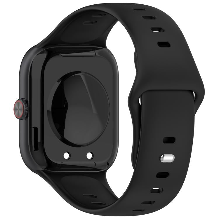 For vivo Watch GT 2 / iQOO Watch GT 2 Solid Solor Reverse Buckle Silicone Watch Strap
