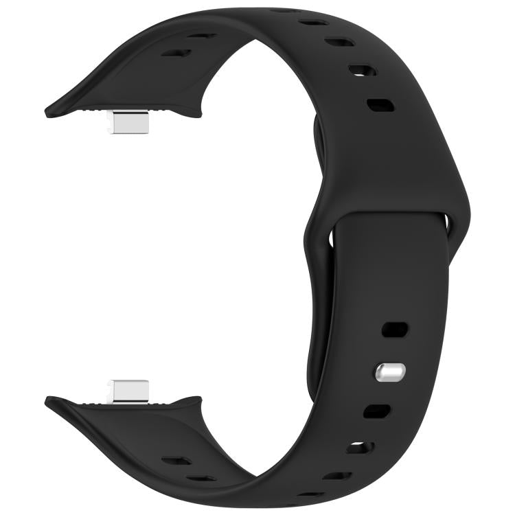 For vivo Watch GT 2 / iQOO Watch GT 2 Solid Solor Reverse Buckle Silicone Watch Strap