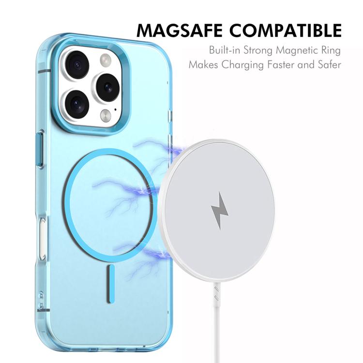 For iPhone 14 Pro ENKAY Hat-Prince MagSafe Candy Color Phone Case with 9H Screen Film