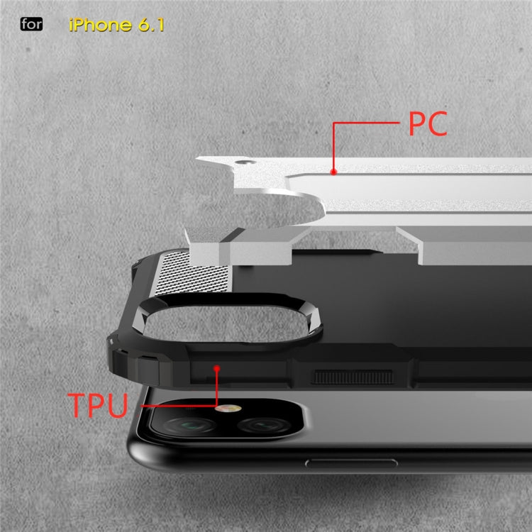 For iPhone 11 Magic Armor TPU + PC Combination Case