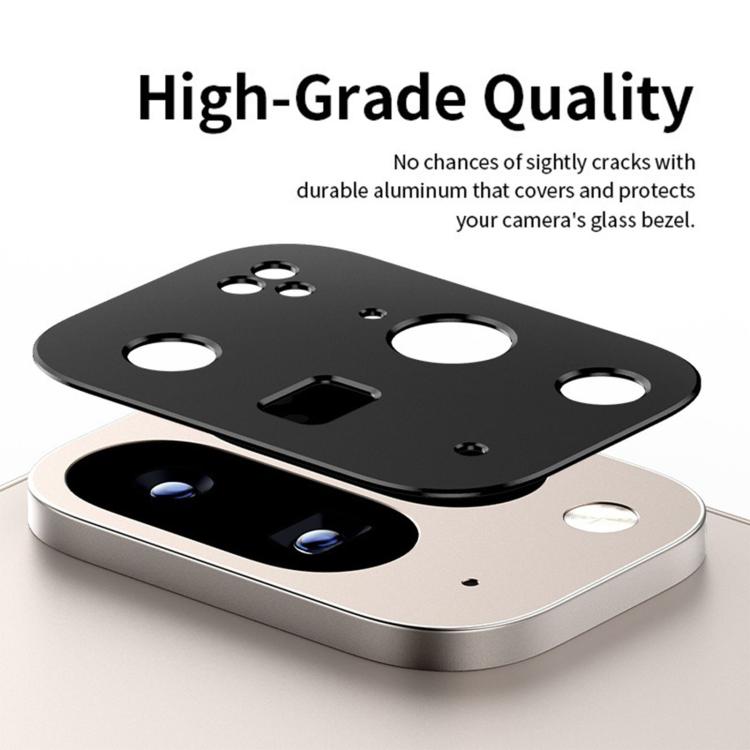 For Google Pixel 10 Pro Fold Kalebol Metal Hollow Lens Protection Ring