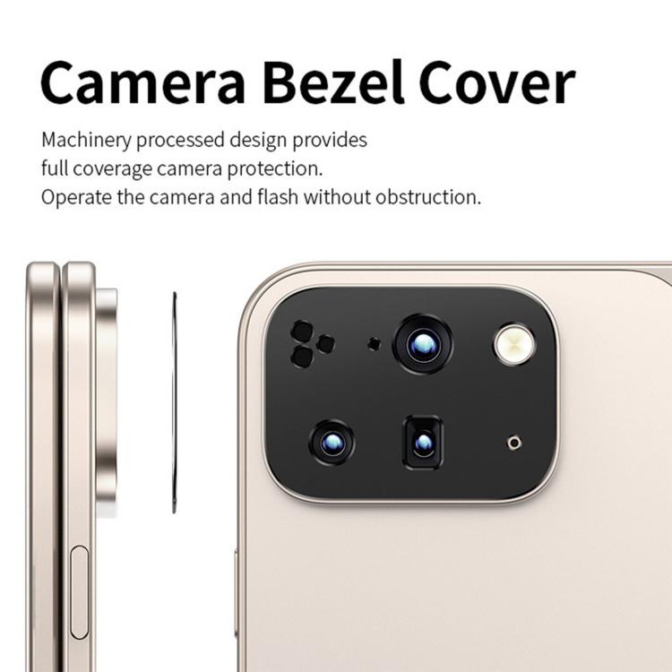 For Google Pixel 10 Pro Fold Kalebol Metal Hollow Lens Protection Ring