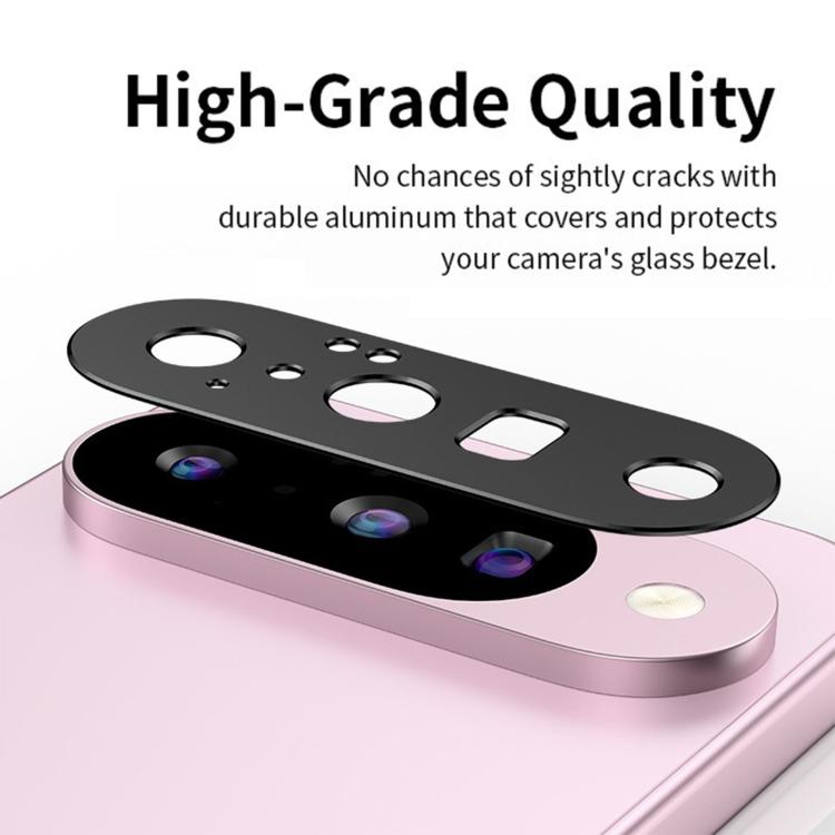 For Google Pixel 10 Pro Kalebol Metal Hollow Lens Protection Ring