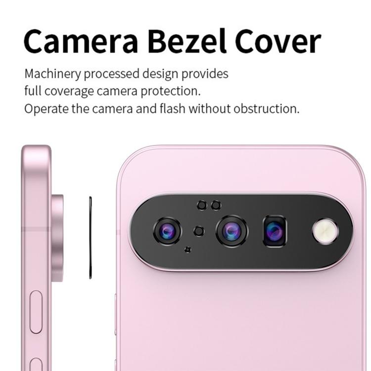 For Google Pixel 10 Pro Kalebol Metal Hollow Lens Protection Ring