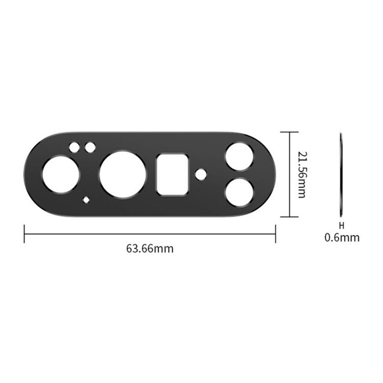 For Google Pixel 10 Pro Kalebol Metal Hollow Lens Protection Ring