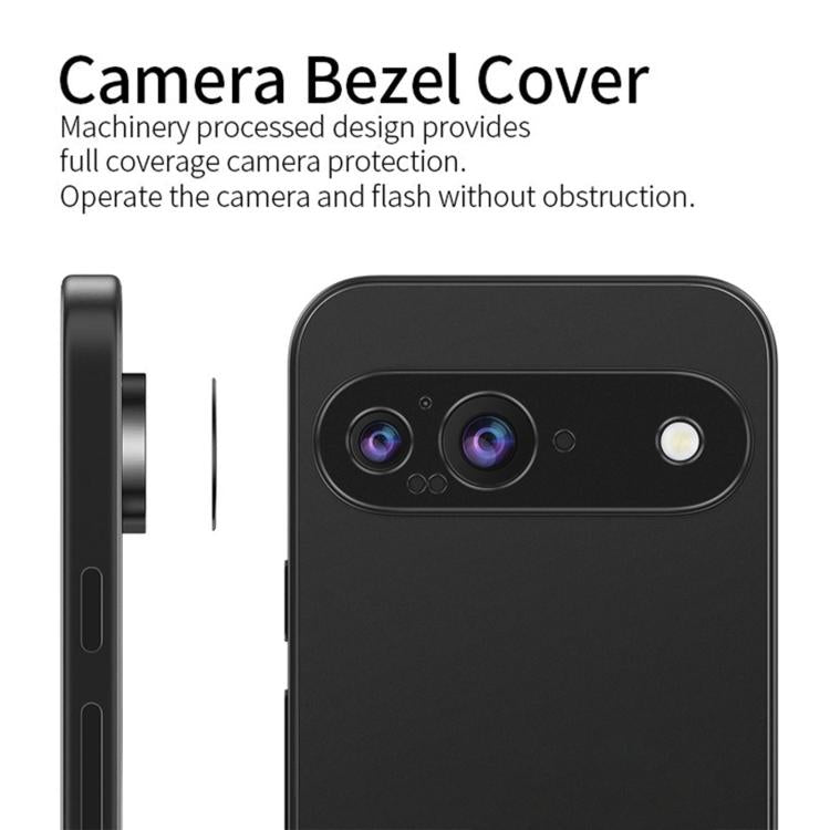 For Google Pixel 9 Pro XL Kalebol Metal Hollow Lens Protection Ring