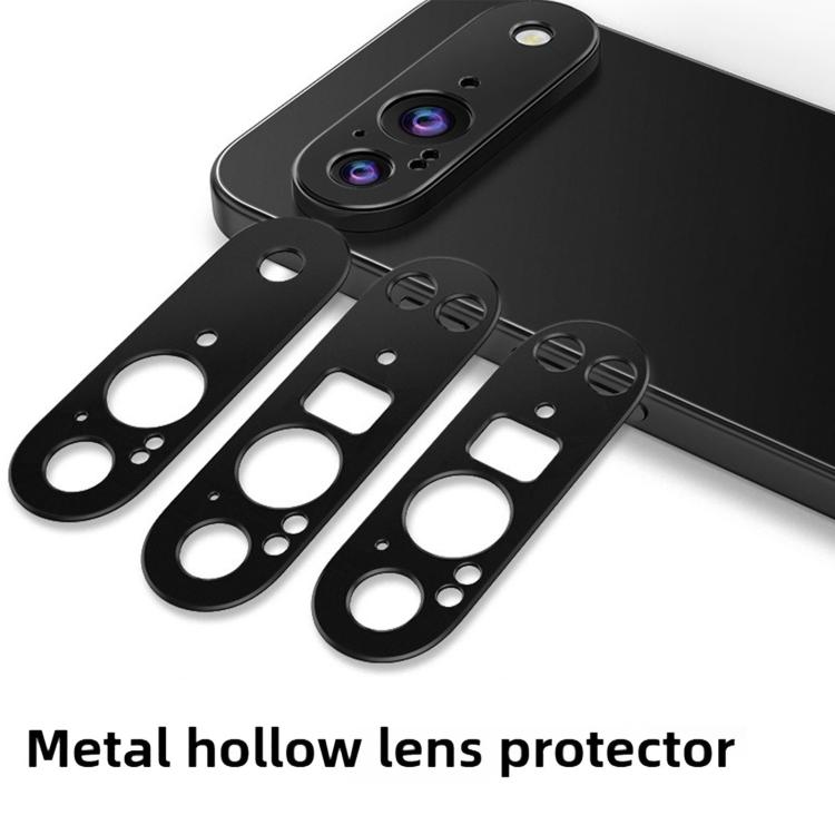 For Google Pixel 9 Pro Kalebol Metal Hollow Lens Protection Ring