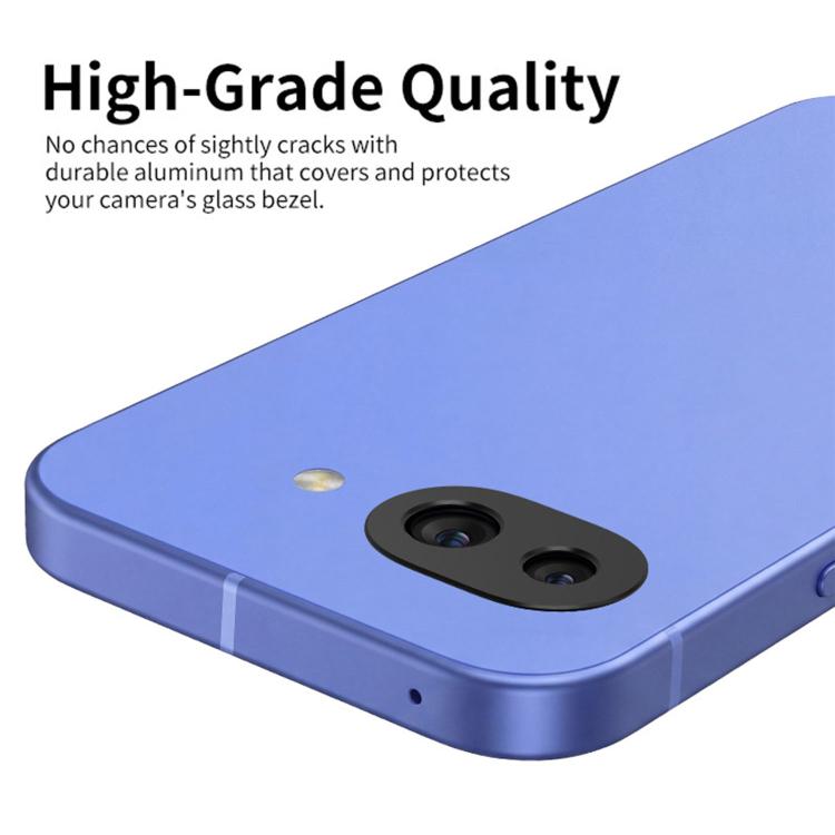 For Google Pixel 10a Kalebol Metal Hollow Lens Protection Ring