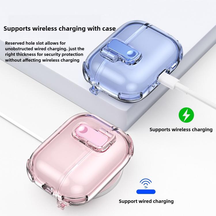 For AirPods Pro 3 Ice Crystals Shockproof Earphone Protective Case