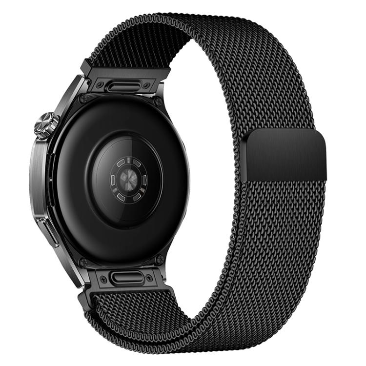 22mm Press Snap Milanese Magnetic Stainless Steel Watch Band