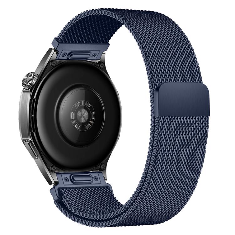 22mm Press Snap Milanese Magnetic Stainless Steel Watch Band