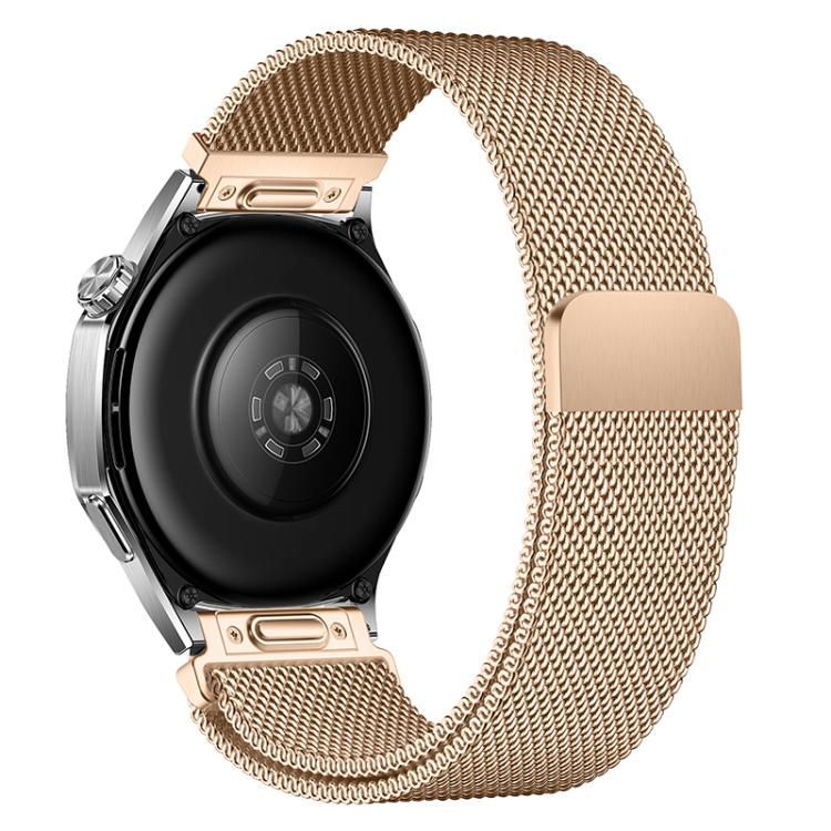 22mm Press Snap Milanese Magnetic Stainless Steel Watch Band