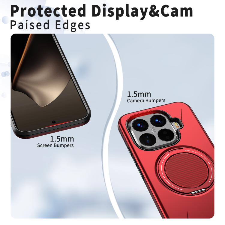 For Xiaomi 15T Pro 5G Kalebol Magnetic MagSafe Rotation Holder PC Phone Case