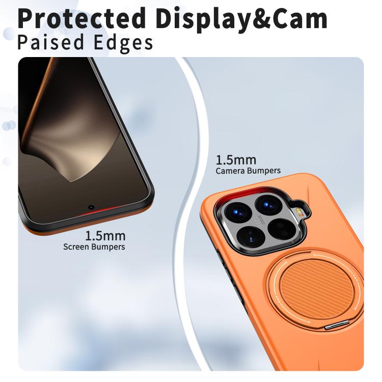 For Xiaomi 15T Pro 5G Kalebol Magnetic MagSafe Rotation Holder PC Phone Case