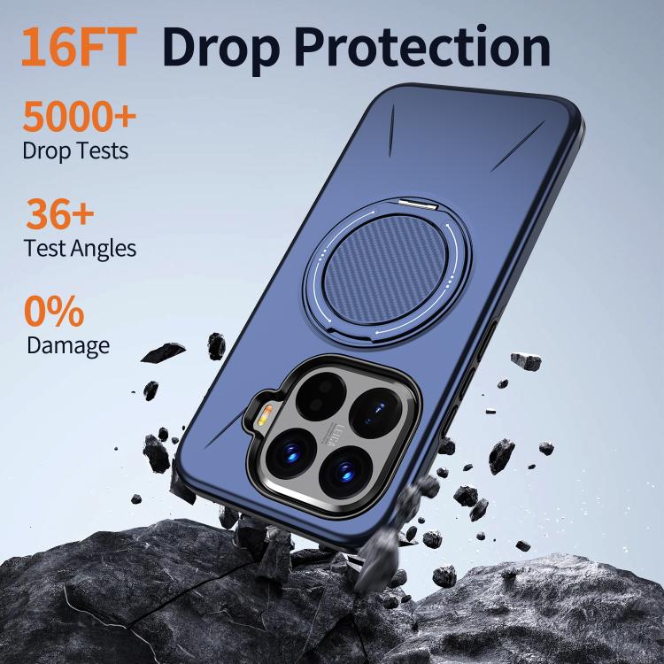 For Xiaomi 15T Pro 5G Kalebol Magnetic MagSafe Rotation Holder PC Phone Case