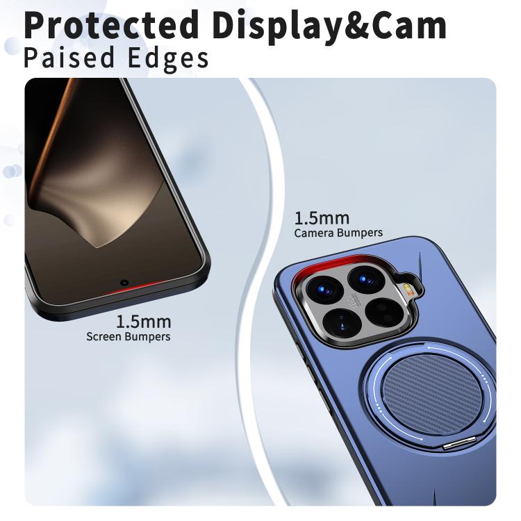 For Xiaomi 15T Pro 5G Kalebol Magnetic MagSafe Rotation Holder PC Phone Case