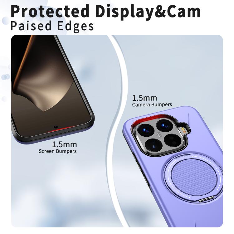 For Xiaomi 15T Pro 5G Kalebol Magnetic MagSafe Rotation Holder PC Phone Case