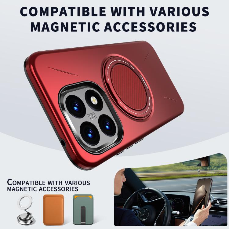 For Xiaomi 15T 5G Kalebol Magnetic MagSafe Rotation Holder PC Phone Case