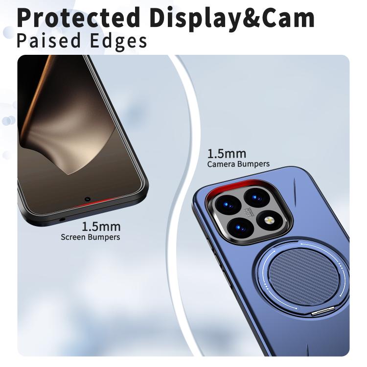 For Xiaomi 15T 5G Kalebol Magnetic MagSafe Rotation Holder PC Phone Case