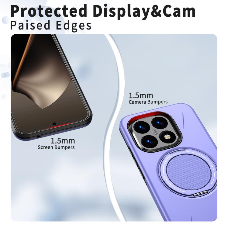 For Xiaomi 15T 5G Kalebol Magnetic MagSafe Rotation Holder PC Phone Case