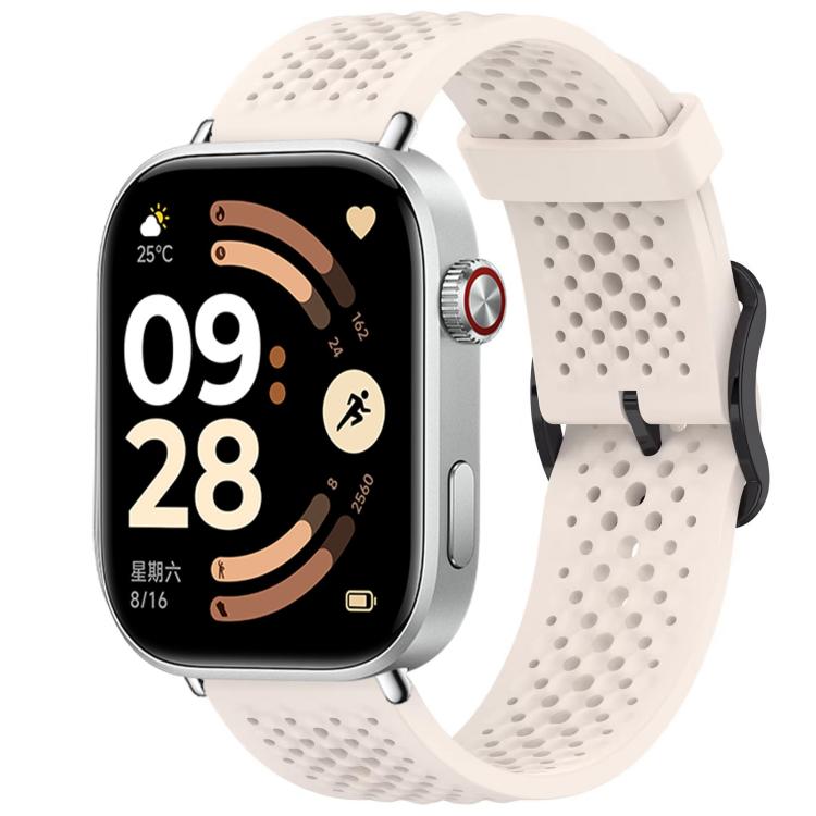 For Xiaomi Band  10 Pro / Redmi Watch 6 / 5 Mesh Solid Color Silicone Watch Band