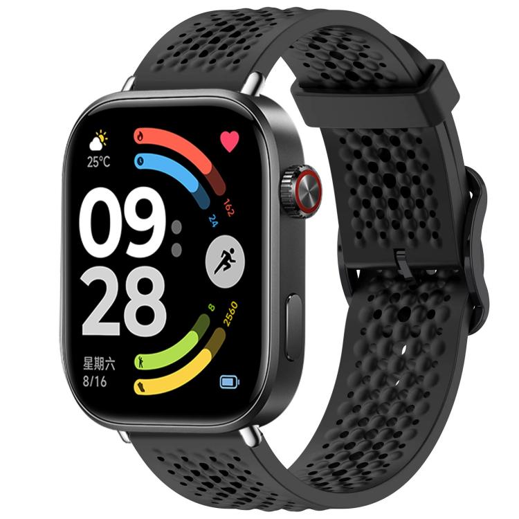 For Xiaomi Band  10 Pro / Redmi Watch 6 / 5 Mesh Solid Color Silicone Watch Band