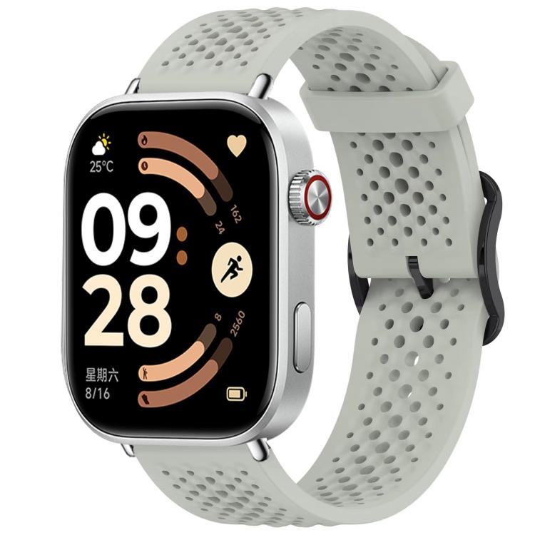 For Xiaomi Band  10 Pro / Redmi Watch 6 / 5 Mesh Solid Color Silicone Watch Band