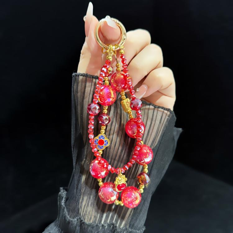 Bojinzhu Double-Layer Mobile Phone Chain