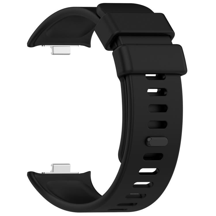 For Xiaomi Band  10 Pro / Redmi Watch 6 / 5 Solid Color Press Buckle Silicone Watch Band