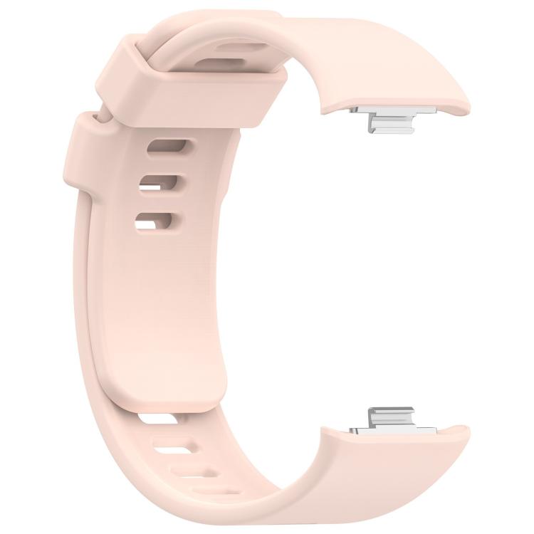 For Xiaomi Band  10 Pro / Redmi Watch 6 / 5 Solid Color Press Buckle Silicone Watch Band