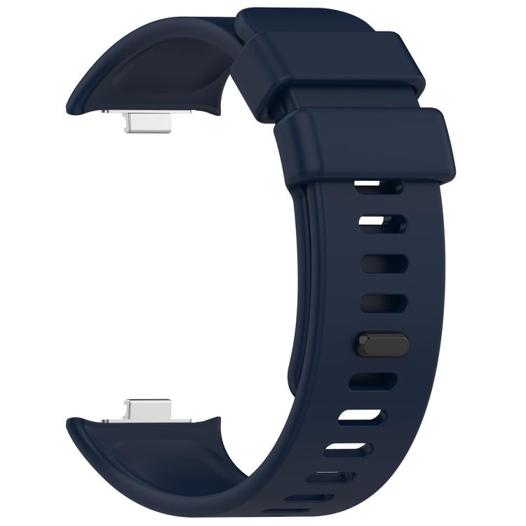 For Xiaomi Band  10 Pro / Redmi Watch 6 / 5 Solid Color Press Buckle Silicone Watch Band