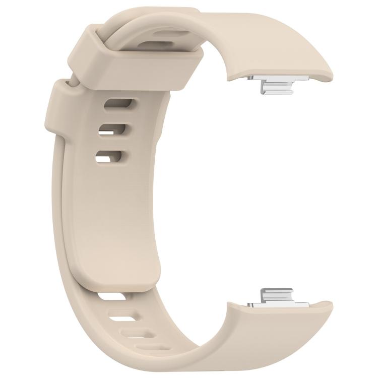 For Xiaomi Band  10 Pro / Redmi Watch 6 / 5 Solid Color Press Buckle Silicone Watch Band