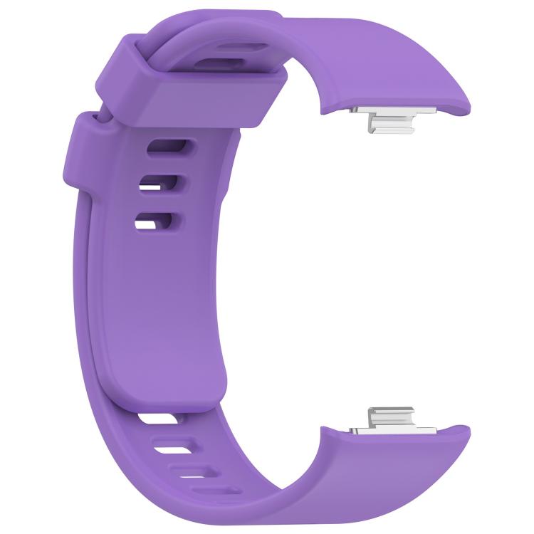 For Xiaomi Band  10 Pro / Redmi Watch 6 / 5 Solid Color Press Buckle Silicone Watch Band
