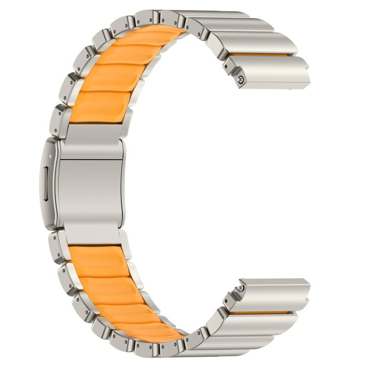 22mm Norman Magnetic Buckle Titanium Metal Watch Band