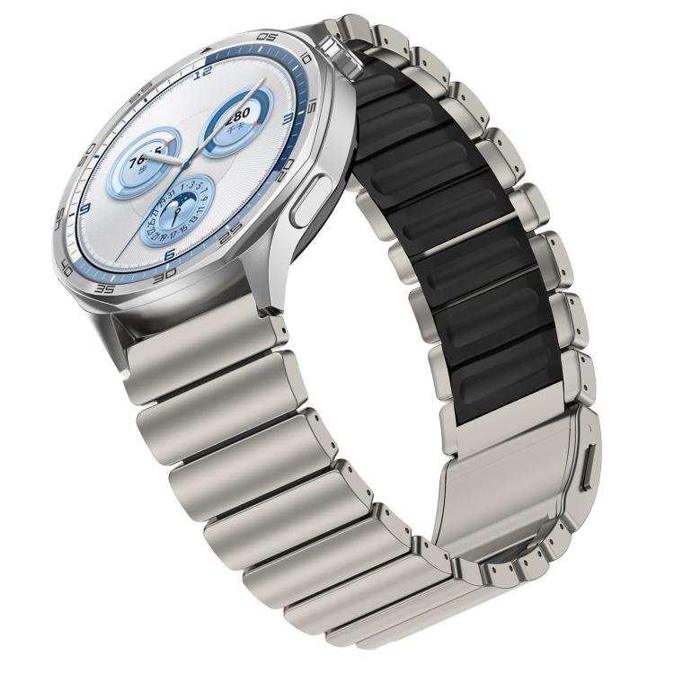22mm Norman Magnetic Buckle Titanium Metal Watch Band