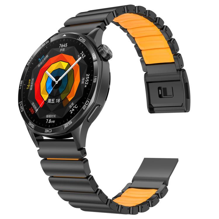 22mm Norman Magnetic Buckle Titanium Metal Watch Band