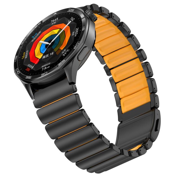 22mm Norman Magnetic Buckle Titanium Metal Watch Band