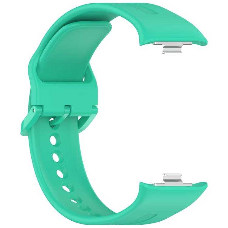 For Xiaomi Band  10 Pro / Redmi Watch 6 / 5 Solid Color Vertical Striped Pin Buckle Silicone Watch Band