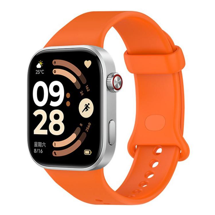 For Xiaomi Band  10 Pro / Redmi Watch 6 / 5 Solid Color Breathable Silicone Watch Band
