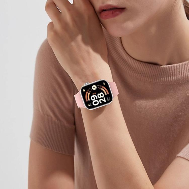 For Xiaomi Band  10 Pro / Redmi Watch 6 / 5 Solid Color Breathable Silicone Watch Band