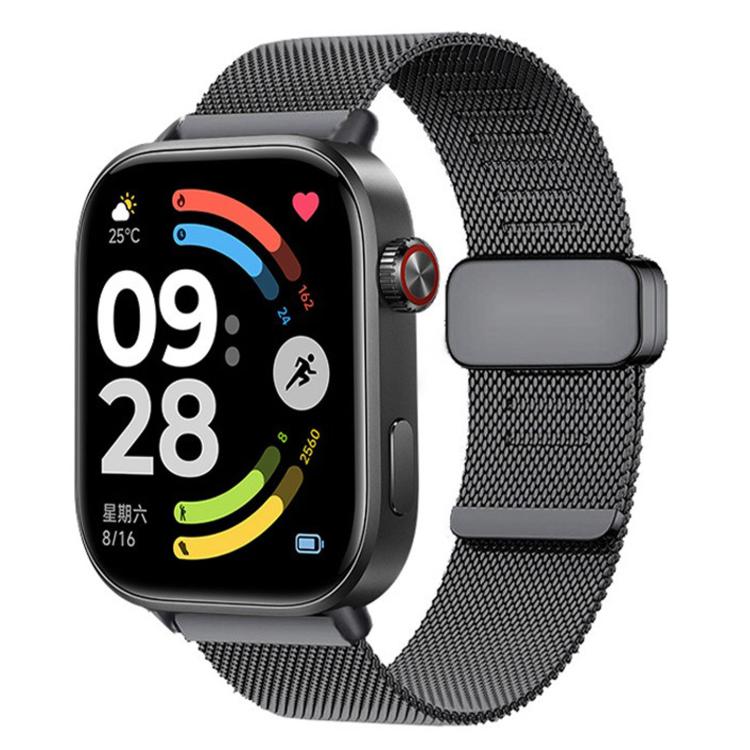 For Xiaomi Band  10 Pro / Redmi Watch 6 / 5 Milanese Magnetic Buckle Stainless Steel Watch Band