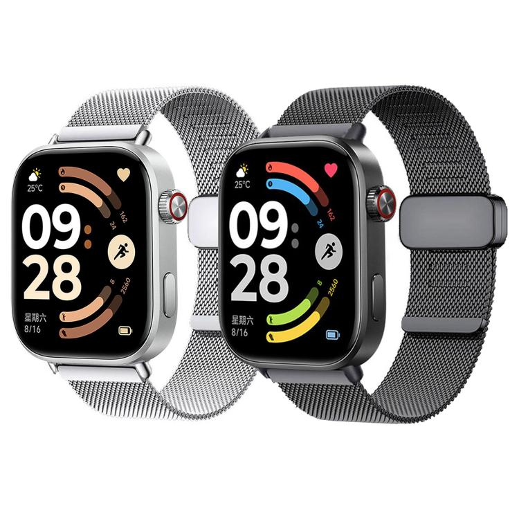 For Xiaomi Band  10 Pro / Redmi Watch 6 / 5 Milanese Magnetic Buckle Stainless Steel Watch Band