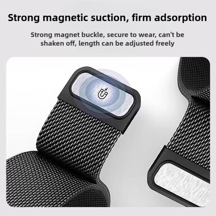 For Xiaomi Band  10 Pro / Redmi Watch 6 / 5 Milanese Magnetic Buckle Stainless Steel Watch Band