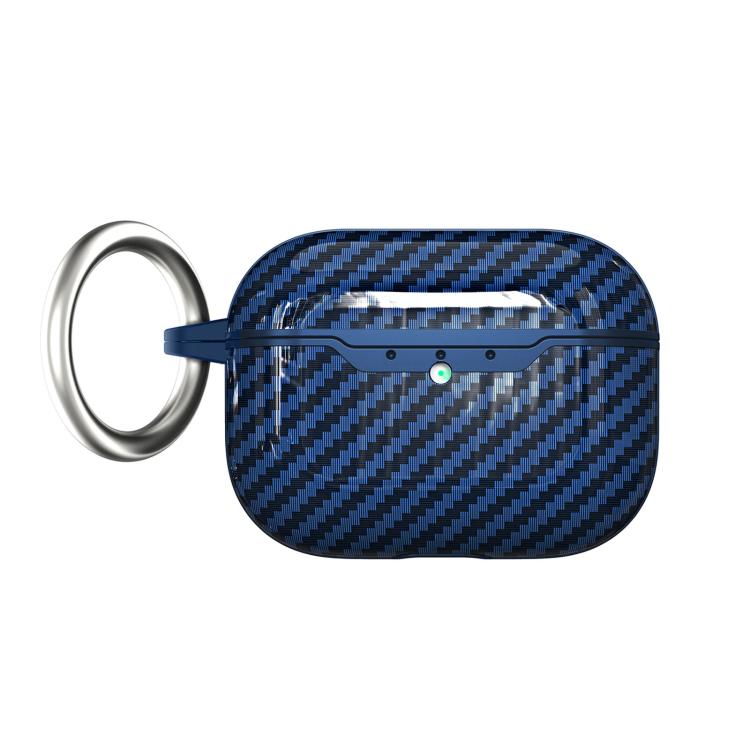 For AirPods Pro 2 Carbon Fiber TPU Earphone Protective Cover