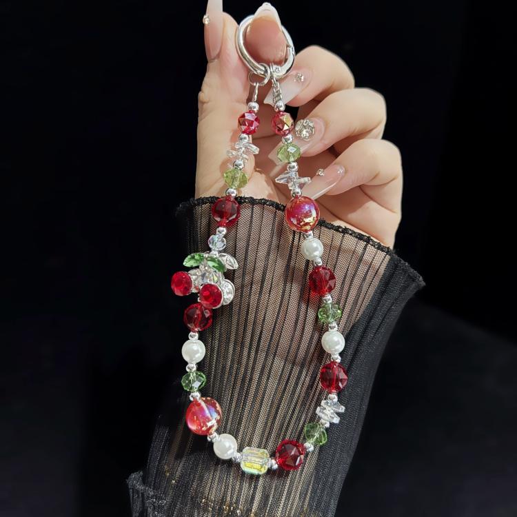Cherry Crystal Necklace