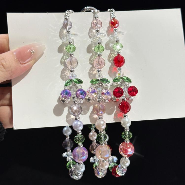 Cherry Crystal Necklace