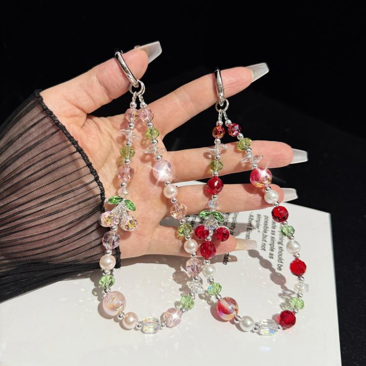 Cherry Crystal Necklace